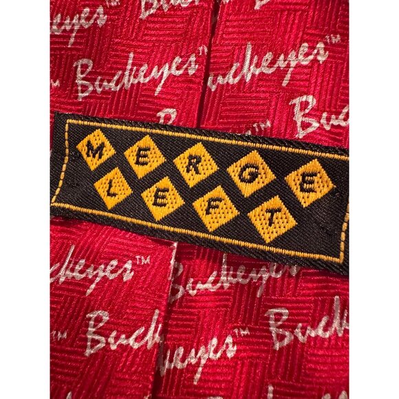 Vintage Buckeyes All-Silk Tie – Made in USA 94547 - Picture 3 of 5
